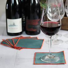 Load image into Gallery viewer, Linen Cocktail Napkins 4-piece set
