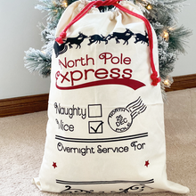 Load image into Gallery viewer, Holiday Santa Bag