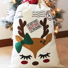Load image into Gallery viewer, Holiday Santa Bag
