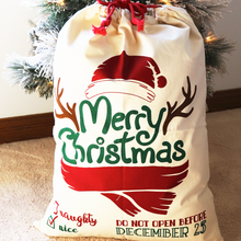 Load image into Gallery viewer, Holiday Santa Bag
