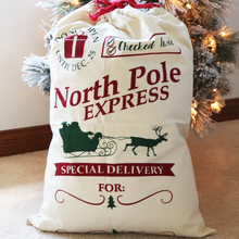 Load image into Gallery viewer, Holiday Santa Bag