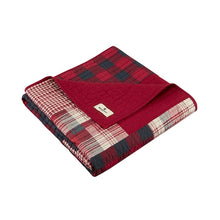 Load image into Gallery viewer, Red Plaid Throw