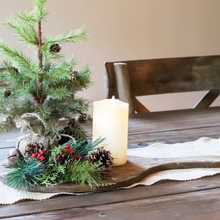 Load image into Gallery viewer, Hand Carved Round Wooden Paddle Board