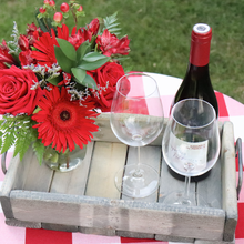 Load image into Gallery viewer, Handmade Rustic Wooden Tray